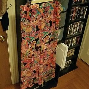 NY & Co - paisley palazzo - floral pants